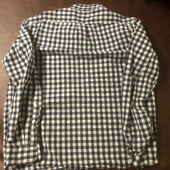J crew gingham button up, large, slim - Picture 2 of 2